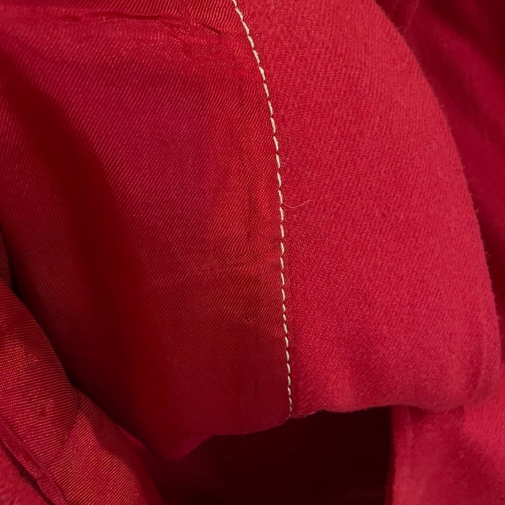 Red wool blazer - S - Picture 3 of 6